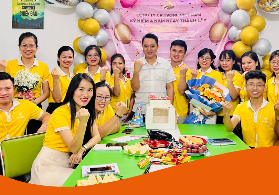 Kỷ niệm 4 Năm Ngày Thành Lập Công Ty CP TVOne Việt Nam