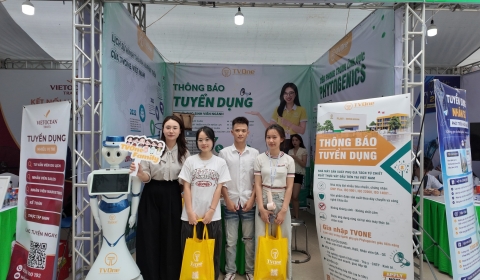 TVOne Việt Nam đồng hành cùng Ngày hội việc làm 2026 tại Học viện Nông nghiệp Việt Nam: Kết nối nhân lực trẻ - Đồng hành cùng ngành chăn nuôi tương lai