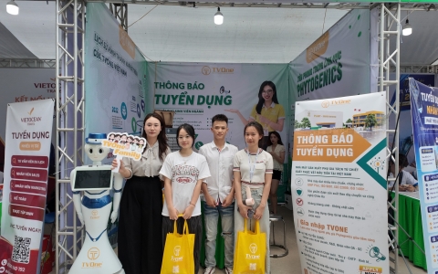 TVOne Việt Nam đồng hành cùng Ngày hội việc làm 2026 tại Học viện Nông nghiệp Việt Nam: Kết nối nhân lực trẻ - Đồng hành cùng ngành chăn nuôi tương lai
