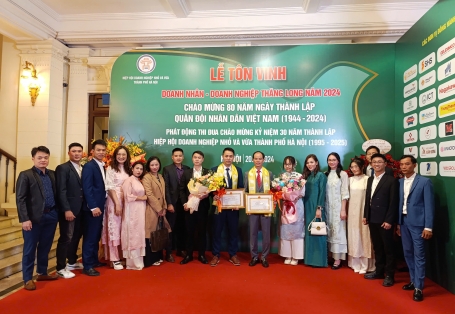  TVONE VIỆT NAM – DẤU ẤN TỰ HÀO TẠI LỄ TÔN VINH DOANH NHÂN – DOANH NGHIỆP THĂNG LONG 2024